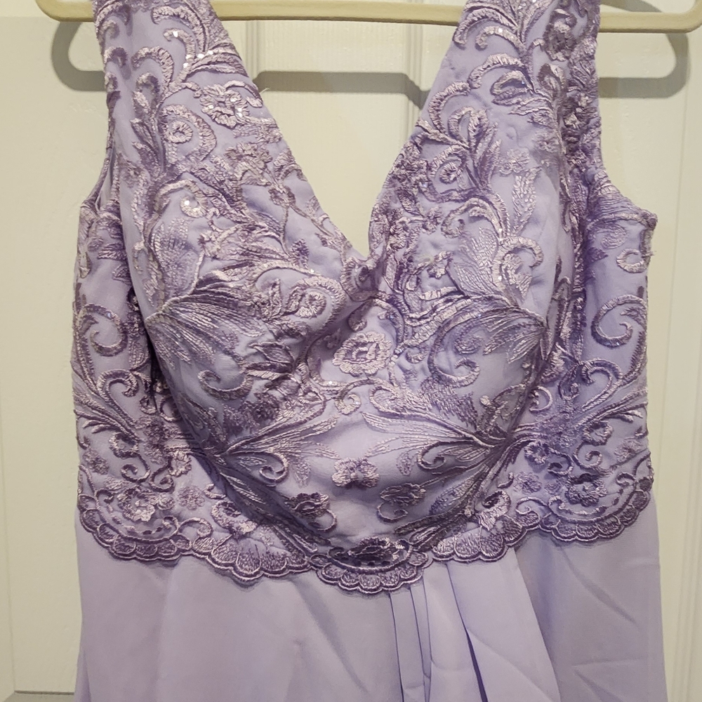 Source Unknown Lavender Midi Dress